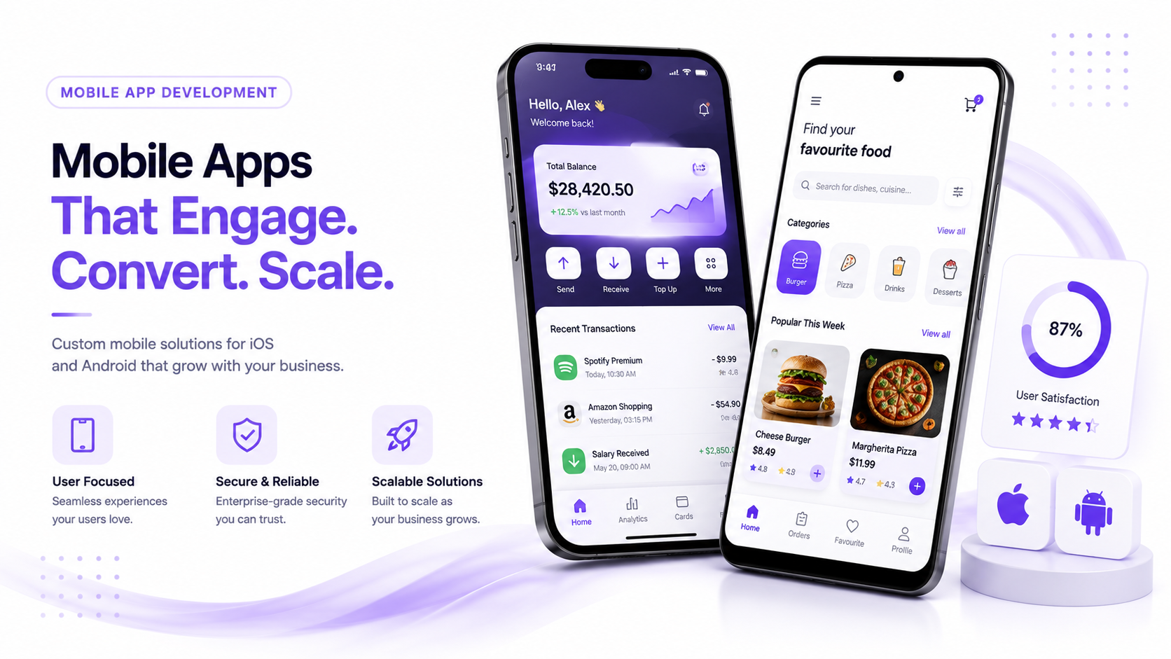Mobile app preview